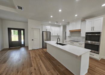 Kitchen with Pantry on Left
